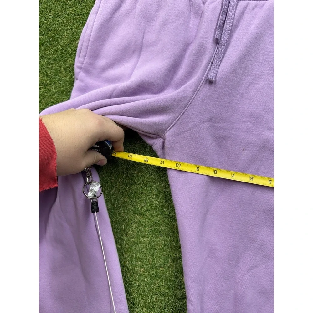 Nike Sweatpants Womens XL Pink Fleece Joggers Elastic Waist Lounge Wear Pants